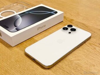 iPhone 16 Pro Max 1 TB White Titanium v záruce