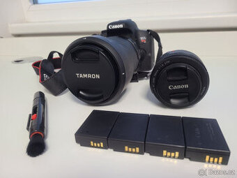 Canon 800D (EOS Rebel T7i) + 18-400mm + 50mm