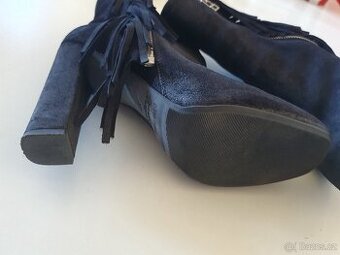 Polokozačky kožená vel. 37