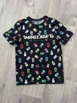Prodám tričko Minecraft vel. 158-164, zn.C&A