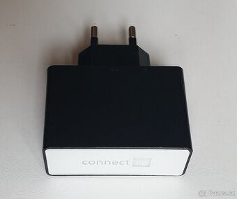 Connect IT USB Nabíječka 2× USB port 2,1 A/1A