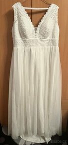 Svatební šaty šněrovací