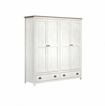 Dřevěná skříň 4dveřová TOPAZIO