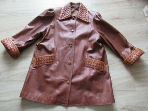 DÁMSKÝ KOŽENÝ KABÁT