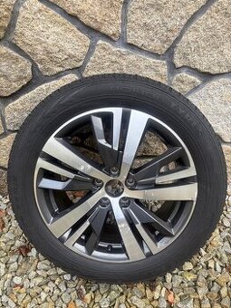 Al kola originál Peugeot 5008 + Nokian zimní pneu 225/55 R18
