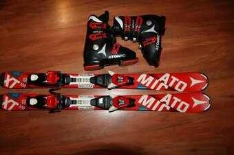 lyže Atomic redster 100 cm , XT , lyžaky