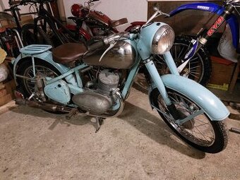 JAWA 350 PERAK typ 19 rocnik 1954