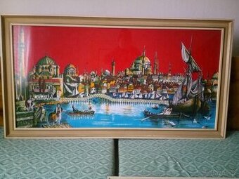 Gobelín obraz motiv Turecko, mešity