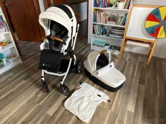 Kočárek Gesslein, podvozek Indy, sport. nástavba a korbička