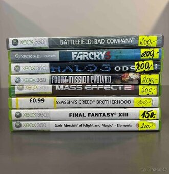 Originální hry na Xbox 360