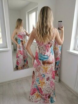 Dámské dlouhé letní šaty - S-S/M-M