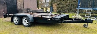 Přívěsný vozik Vezeko za osobní auto, speciální plato 2x3m