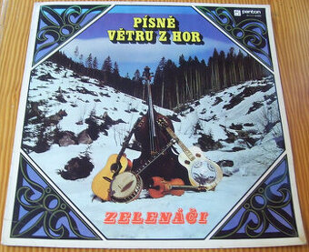LP deska Zelenáči-Písně větru z hor r.1974/281/