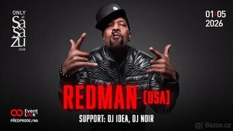 Redman v Praze - 2x VIP lístek (1.5.2026)