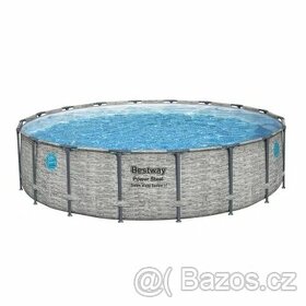 Bazén POWER STEEL 549 x122cm + písková filtrace-nové