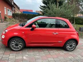 FIAT 500, LOUNGE,1,2i, CZ, digi klima, panorama střecha