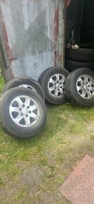 Prodám alu kola komplet Kia 225/70R16