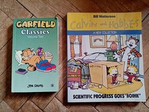 Komixy v angličtině  Garfield a Calvin and Hobbes