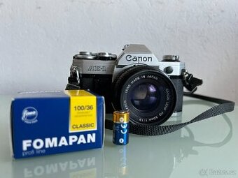 Canon AE-1 + Canon FD 50mm f/1.8