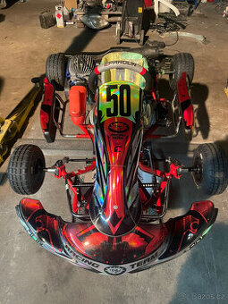 Prodám závodní motokáru baby/mini 60 značky Parolin