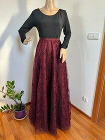 Šaty na ples velikost 42-44 (M-L)