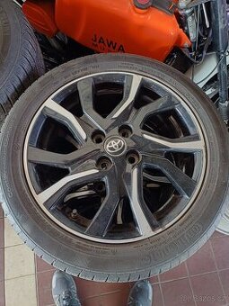 ORIGINÁL ALU KOLA +PNEU TOYOTA 4X100