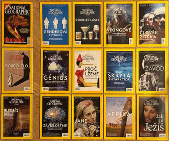 National Geographic 2017+ (15 čísel)