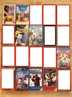 Originál VHS videokazety - 50 Kč/ks