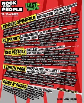 Rock for People 2025 - 4 dny