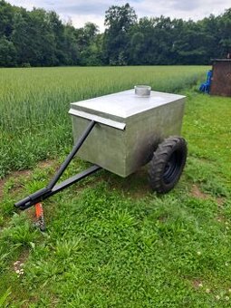 Cisterna na vodu za traktor, malotraktor, lejta, napáječka