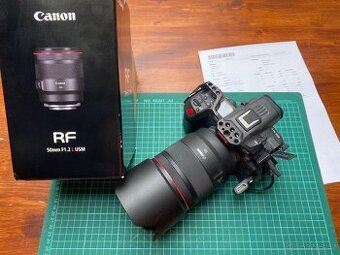 CANON RF 50 mm f/1,2 L USM – TOP STAV – zaruka do 23.1.2026