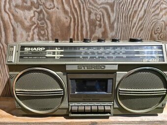 Radiomagnetofon Sharp