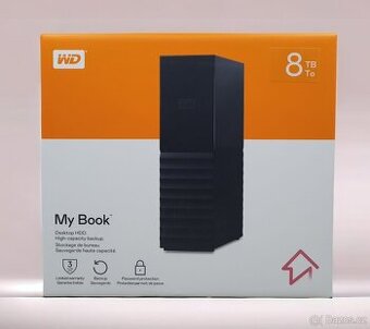 externí disk WD MyBook 8TB