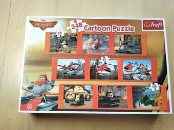 Puzzle Planes 2 / Letadla 2 Trefl- 2x35, 2x25, 2x56 dílků
