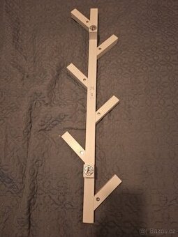 Věšák IKEA Tjusig bílý 78 cm