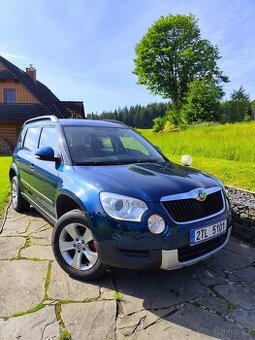 ŠKODA YETI 4X4 2.0 TDI 125 KW HEZKÁ UDRŽOVANÁ BEZ RZI