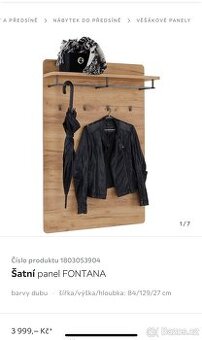 Nástěnný věšák