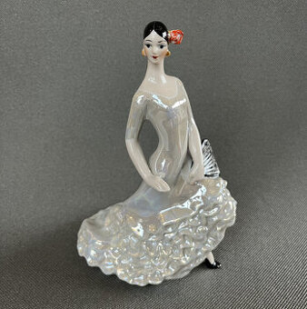 Porcelánová soška Tanečníce Carmen 23 cm, Kyjev USSR