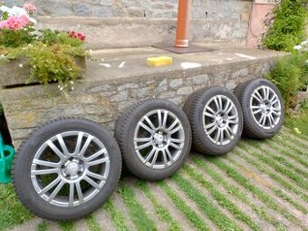 Kompletní ALU kola + zimní pneu 7Jx16H2 + 205/55 R16
