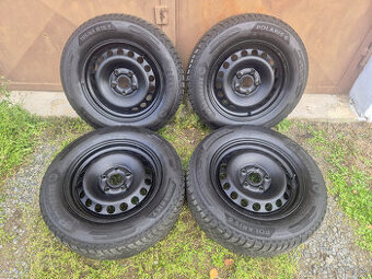 195/65 R15 Barum Polaris 6, sada zimních kol - 1