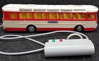 Stará hračka Autobus Karosa ŠD-11 ITES, bowden, plně funkční