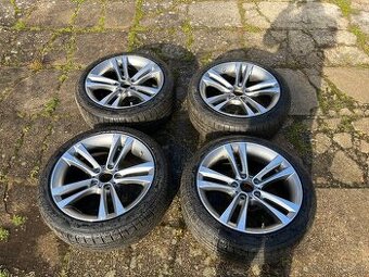 ZIMNÍ PNEU 225/45 R18 rf + ORIGINÁL DISKY BMW F30 - 1