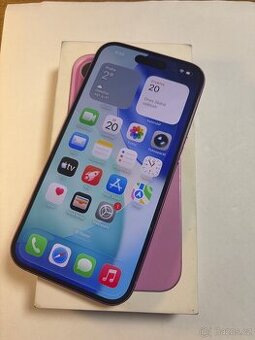 Apple iPhone 16 128gb Pink kondice baterie 100% Zaruka do 01