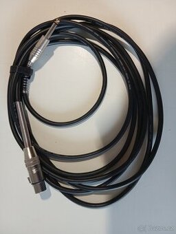 Bespeco mikrofonní kabel – XLR → 6,3 mm jack (4,2 m)