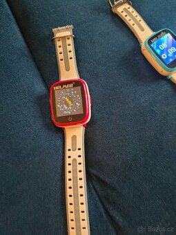 Dětské hodinky na volání Helmer KW 802 červené