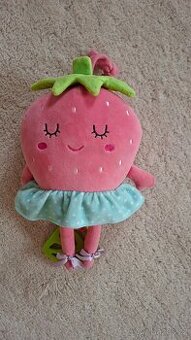 Hrací růžová jahůdka