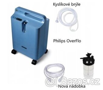Kyslíkový přístroj - oxygenerátor Philips - ZÁRUKA
