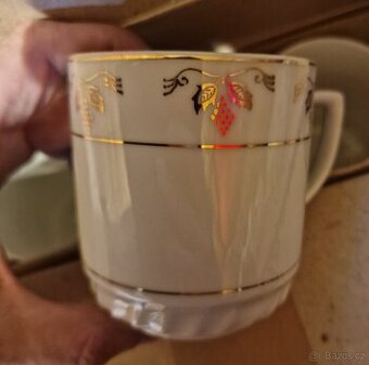 6x retro hrneček Československo - nové