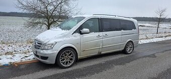 Mercedes Viano 3.0 V6 XL,kůže,stolek - na díly,RHD, KO motor - 1