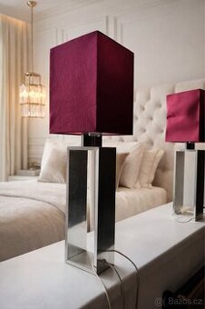 2 ks moderni stolni lampicky do loznice Ikea